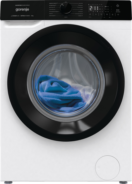 Пральна машина автоматична Gorenje WNHA62SAS/UA (7139932) - Фото 5 Пральна машина автоматична Gorenje WNHA62SAS/UA (7139932) - зображення 5