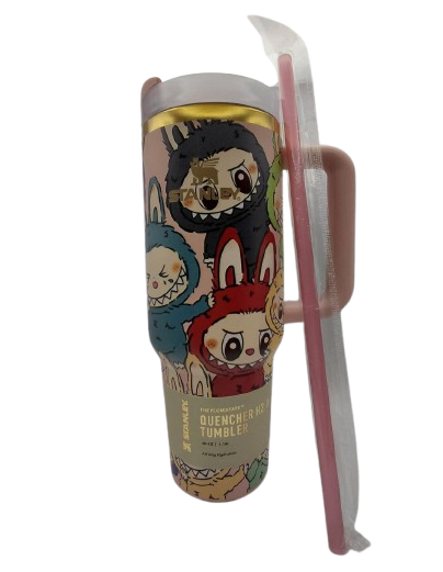 Термос термокружка Stanley Quencher H2.0 Tumbler 1,18 л из нержавеющей стали Crazy Bunny Edition KT7001946 - изображение 6