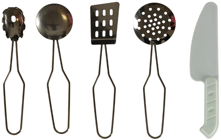 Ігровий набір KIK Овочі і фрукти для нарізання з посудом та аксесуарами 36 елементів (5903039755772) - зображення 7