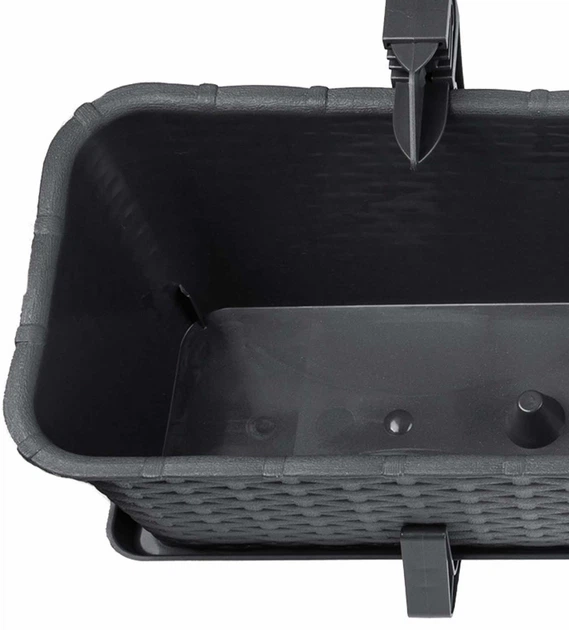 Балконний горщик з ручками Kadax Castro K8197 3 шт - зображення 3