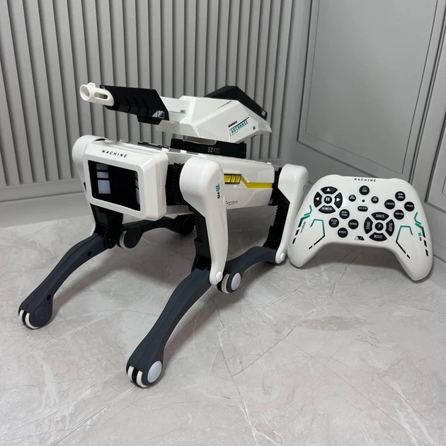 Интерактивная умная собака-робот на радиоуправлении Smart Dog Стреляет шариками орбиз - Фото 11 Интерактивная умная собака-робот на радиоуправлении Smart Dog Стреляет шариками орбиз - изображение 11