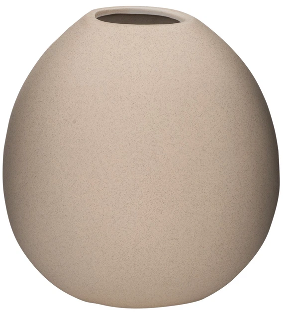 Wazon myHome Globule Beżowy 19 x 11 x 21 cm (5907078435855) - obraz 1