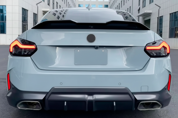 Спойлер MP-Style (Черный Глянец) для BMW 2 серия G42 2021- гг - изображение 4