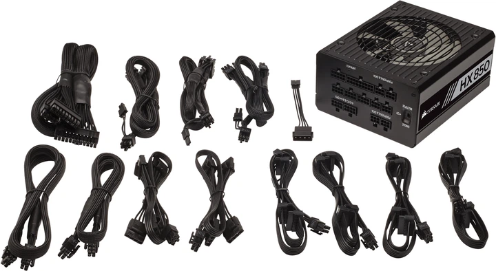 Блок питания Corsair HX850 (CP-9020138-EU) - изображение 4