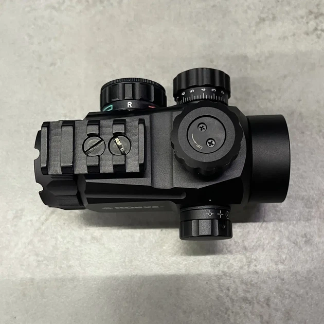 Приціл коліматорний KONUS KONUSIGHT 1x35 (4МОА), кріплення: на планку Вівер (7/8”), ластівчин хвіст - зображення 8