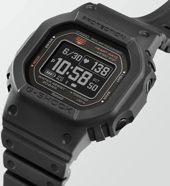 Годинник Casio DW-H5600-1ER G-Shock. Чорний – купити онлайн на ROZETKA