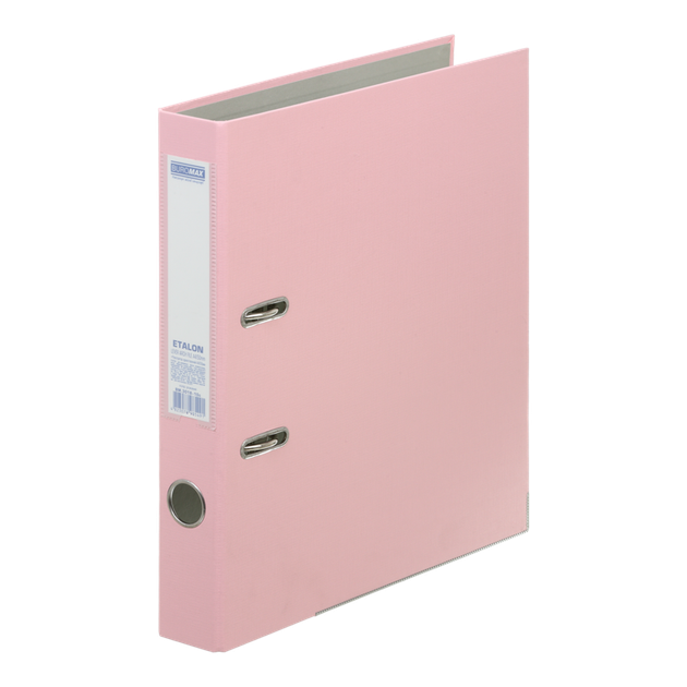 Папка-регистратор Buromax Etalon Pastel А4 50мм розовая (BM.3018-10c) - Фото 1 Папка-регистратор Buromax Etalon Pastel А4 50мм розовая (BM.3018-10c) - изображение 1