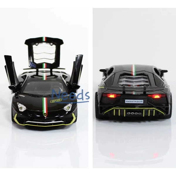 Машинка Lamborghini Aventador игрушка моделька металлическая коллекционная 15 см Черный (8587293) - Фото 5 Машинка Lamborghini Aventador игрушка моделька металлическая коллекционная 15 см Черный (8587293) - изображение 5