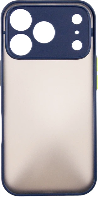 Чехол для смартфона DENGOS Matte для Apple iPhone 17 Pro Blue (DG-TPU-MATT-171) - Фото 1 Чехол для смартфона DENGOS Matte для Apple iPhone 17 Pro Blue (DG-TPU-MATT-171) - изображение 1