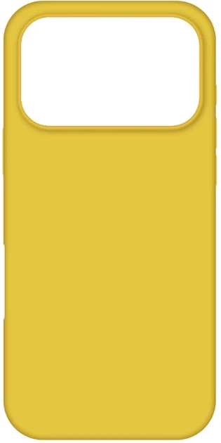 Чохол для смартфона Intaleo Silicone Case для Apple iPhone 17 Pro Yellow (1283126630521) - Фото 1 Чохол для смартфона Intaleo Silicone Case для Apple iPhone 17 Pro Yellow (1283126630521) - зображення 1