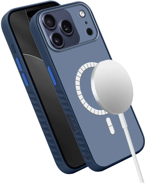 Чехол для смартфона MAKE Atlas Magnet для Apple iPhone 17 Pro Max Blue (MTLS-AI17PMBL) - Фото 3 Чехол для смартфона MAKE Atlas Magnet для Apple iPhone 17 Pro Max Blue (MTLS-AI17PMBL) - изображение 3