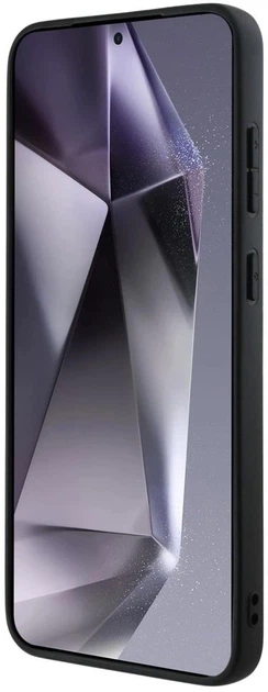 Панель Guess Leather 4G Colored Ring Classic Logo MagSafe для Samsung Galaxy S25 Plus Black (3666339449490) - зображення 7