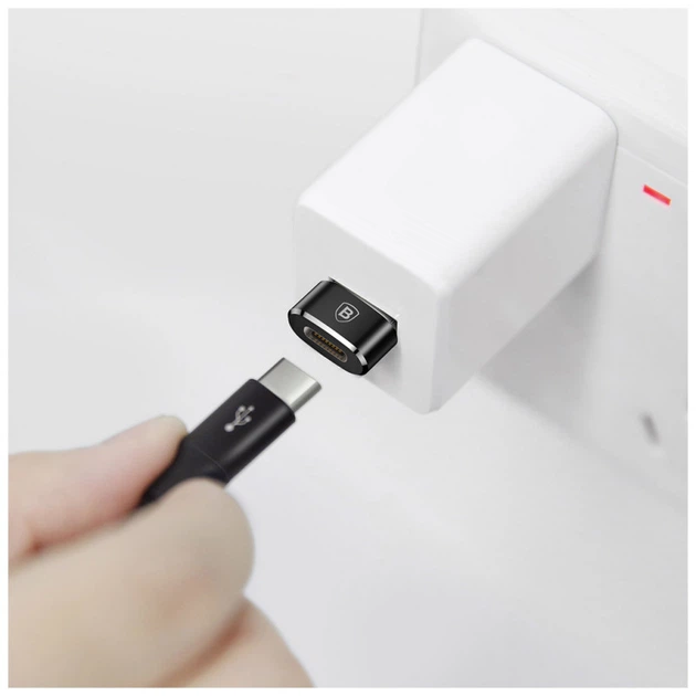 Перехідник USB 2.0 AF to USB-C black Baseus (CAAOTG-01) (341504) - зображення 4