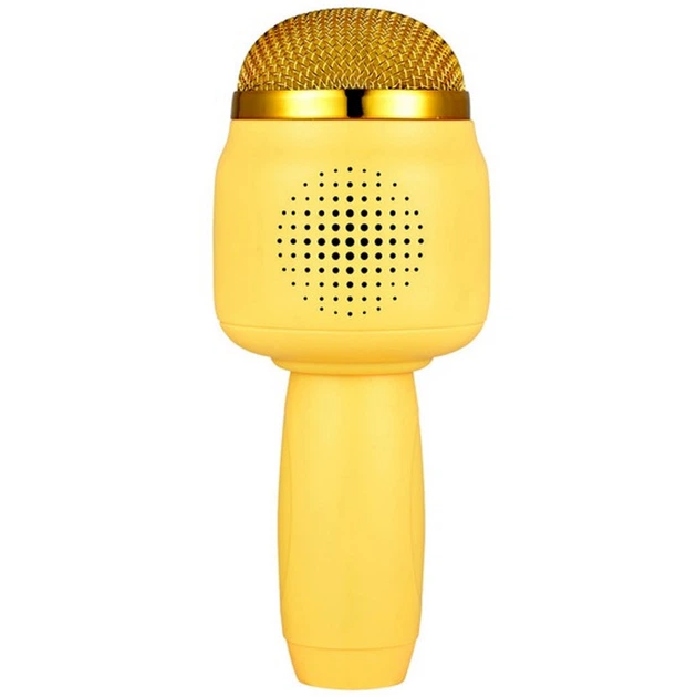 Караоке Микрофон-колонка Animals Yellow - Фото 4 Караоке Микрофон-колонка Animals Yellow - изображение 4