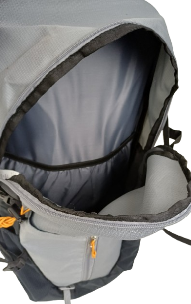 Спортивный трекинговый рюкзак с дождевиком 25L ASCE серый Adventuridge (2000003461097) - изображение 9