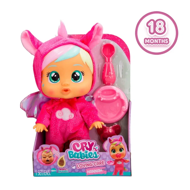 Кукла-плакса IMC Toys Cry Babies Любовь и забота Ханна с аксессуарами 26 см 909793 - изображение 2