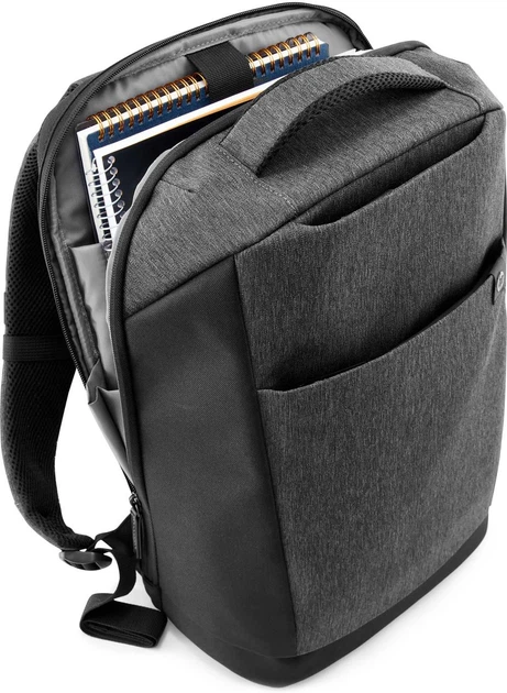 Рюкзак для ноутбука HP 15.6" Renew Travel, чорно-сірий - Фото 5 Рюкзак для ноутбука HP 15.6" Renew Travel, чорно-сірий - зображення 5