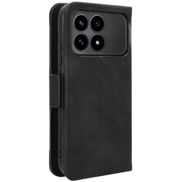 Чохол Deexe Wallet Stand для Xiaomi Poco F8 Pro - Black - зображення 6