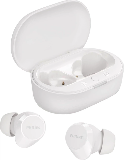 Słuchawki Philips True Wireless Headphones White (TAT1209WT/97) - obraz 1