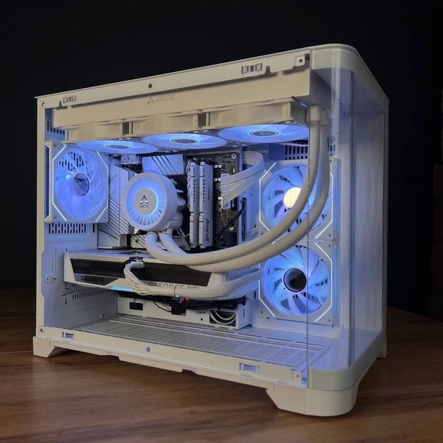 Сборка под заказ: игровой ПК GameMax Hype-M White Tower / Intel Core i7-14700F (20 (28) ядер по 1.5 - 5.4 GHz) / 32 GB DDR5 / 1000 GB SSD M.2 / nVidia GeForce RTX 5070, 12 GB GDDR7, 192-bit / 850W - изображение 5