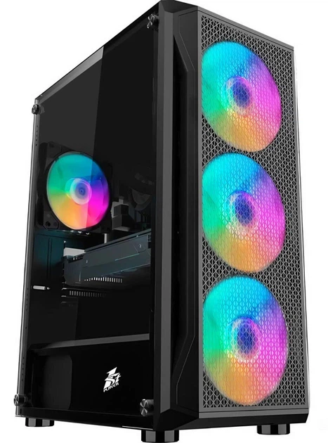 Ігровий ПК Dtop Gaming R558 Tower / AMD Ryzen 5 5500 (6 (12) ядер по 3.6 - 4.2 GHz) / 16 GB DDR4 / 480 GB SSD / AMD Radeon RX 580, 8 GB GDDR5, 256-bit / 500W - зображення 4