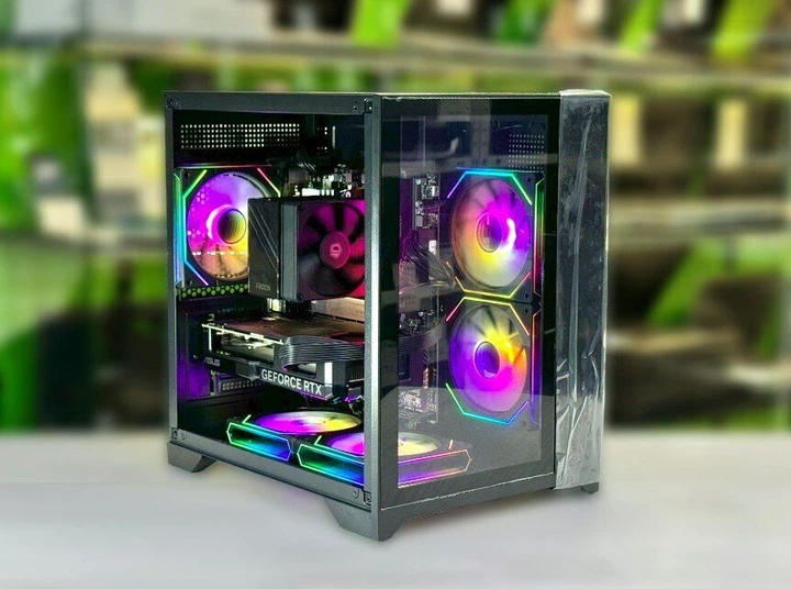 Игровой ПК Asus Prime Tower / AMD Ryzen 5 8400F (6 (12) ядер по 4.2 - 4.7 GHz) / 16 GB DDR5 / 1000 GB SSD / nVidia GeForce RTX 4060 Ti, 8 GB GDDR6, 128-bit / 550W - изображение 2