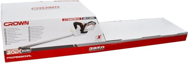 Кусторез аккумуляторный Crown CT29015HX - зображення 6