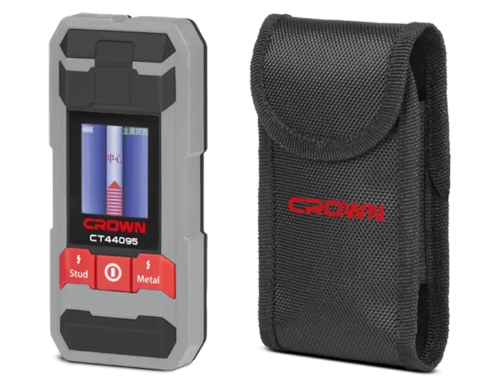 Детектор прихованої проводини Crown CT44095 TB - Фото 1 Детектор прихованої проводини Crown CT44095 TB - зображення 1