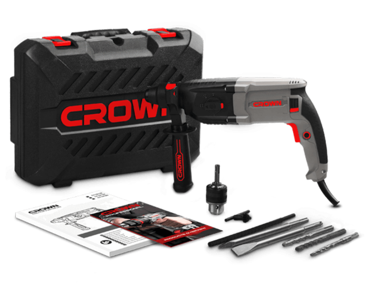 Прямой перфоратор Crown CT18108 BMC - изображение 5