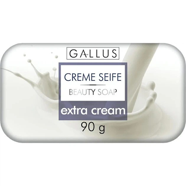 Мыло твердое Gallus Extra Cream Перламутр 90 г - Фото 1 Мыло твердое Gallus Extra Cream Перламутр 90 г - изображение 1