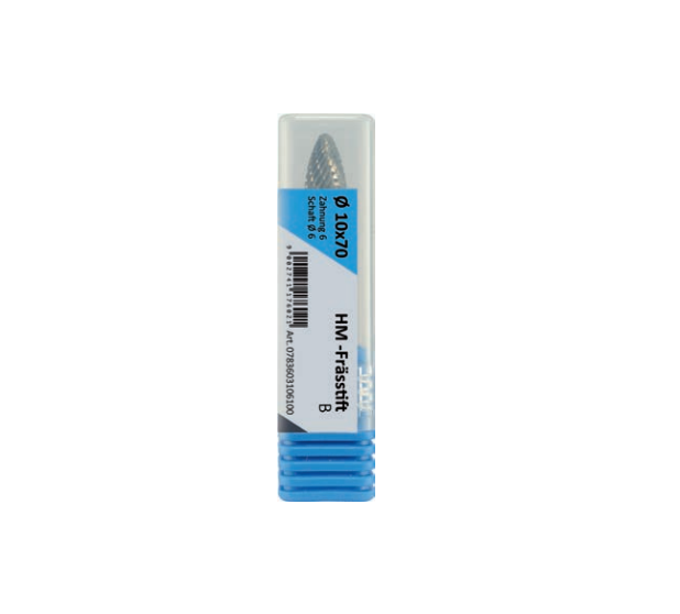 Борфреза Alpen по металу тип B 10x70 мм. cut 6 (0790606110100) - изображение 3