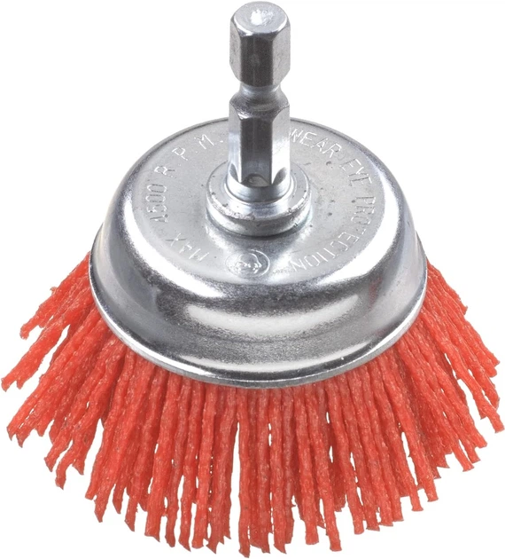 Щітка KWB чашкова 50 мм. абразивний нейлон (603230) - Фото 1 Щітка KWB чашкова 50 мм. абразивний нейлон (603230) - зображення 1