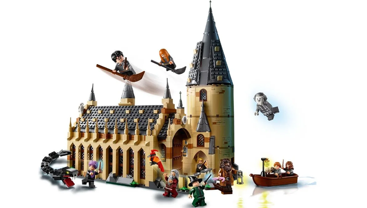 Конструктор Lego Великий Зал Хогвартса Harry Potter 75954 - Фото 3 Конструктор Lego Великий Зал Хогвартса Harry Potter 75954 - зображення 3