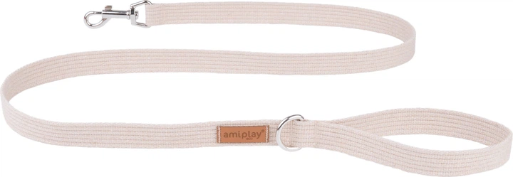 Повідець Amiplay Cotton M 140 см Бежевий (5907563222731) - зображення 2