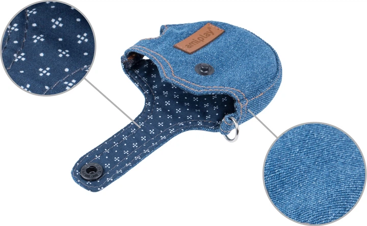 Автоматичний повідець Amiplay Infini з корпусом Denim XL 5 м Синій (5907563271548) - зображення 2