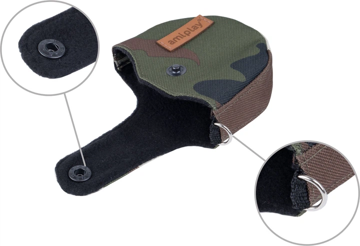 Smycz automatyczna Amiplay Infini z obudową Adventure S 3 m Moro (5907563272125) - obraz 3