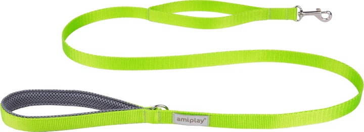 Повідець Amiplay Samba XL 150 см зелений (5907563277731) - зображення 1