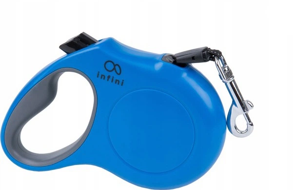Автоматичний повідець Amiplay Infini Freedom XL 5 м, синій (5907563279629) - зображення 3