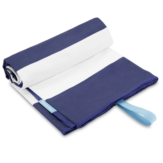 Рушник Spokey CHILL 944835 швидковисихаючий 80 x 160 см Біло-синій (5905339448354) - зображення 3
