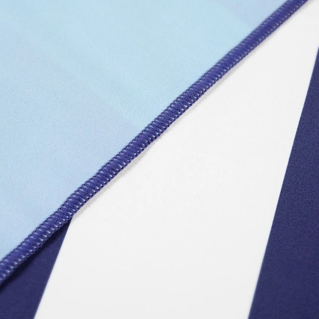 Рушник Spokey CHILL 944835 швидковисихаючий 80 x 160 см Біло-синій (5905339448354) - зображення 6