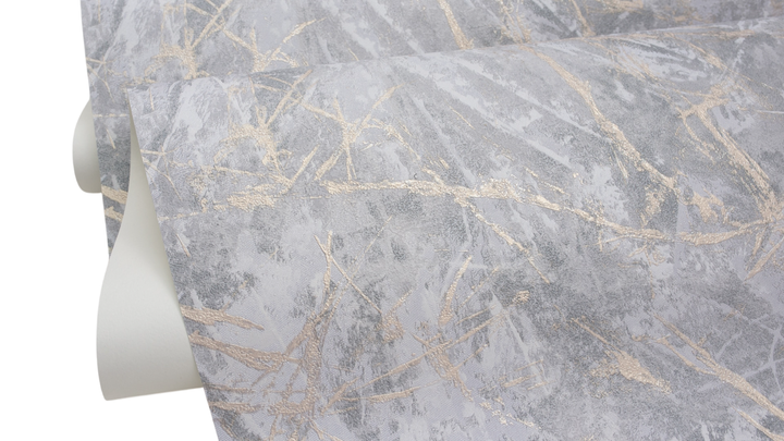 Tapeta winylowa na flizelinie Sintra Alicante 1.06 x 10.05 m Szara (4824001693858) - obraz 2