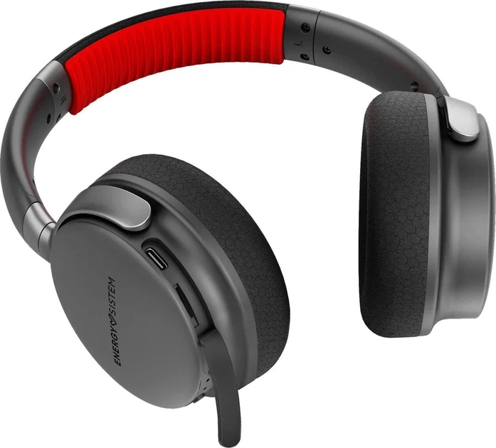 Навушники Energy Sistem Power Sport Black/Red (8432426458684) - зображення 2