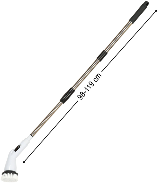 Багатофункціональна електрична щітка KIK для чищення з 9 насадками (5903039762695) - зображення 10