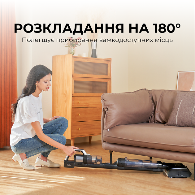 Акумуляторний миючий пилосос JIMMY PW11 PRO MAX 4 в 1 (PW11PRO_MAX) - зображення 9