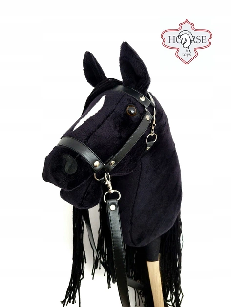 Hobby Horse Ikar коник ікар великий кінь на палиці чорний - изображение 2
