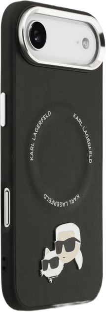 Панель Karl Lagerfeld Karl Pin MagSafe для Apple iPhone 17 Air Black (KLHMP17MPSMLRKLK) - зображення 3