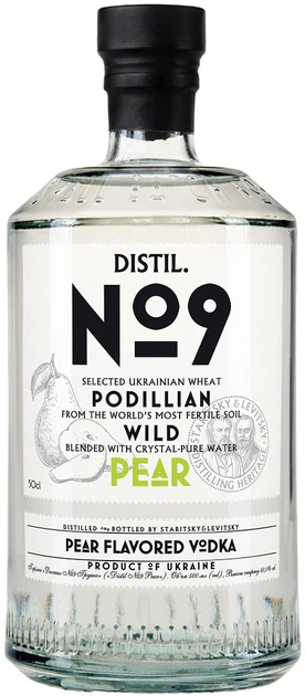 Водка DISTIL.№9 Pear 0.5 л 38% (4820294060636) - Фото 1 Водка DISTIL.№9 Pear 0.5 л 38% (4820294060636) - изображение 1