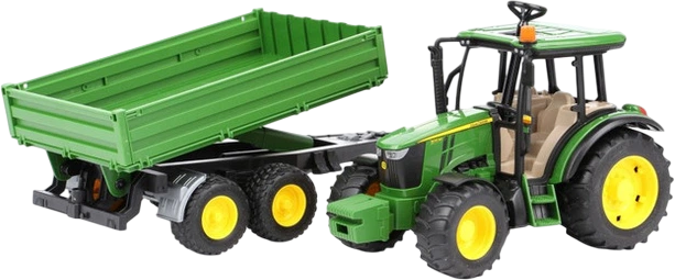 Трактор Bruder John Deere 5115 M с прицепом (2108_3) - изображение 2