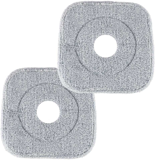 Набір для прибирання KIK Відро з віджимом, швабра та 2 змінні мікрофібри (5903039763166) - зображення 5