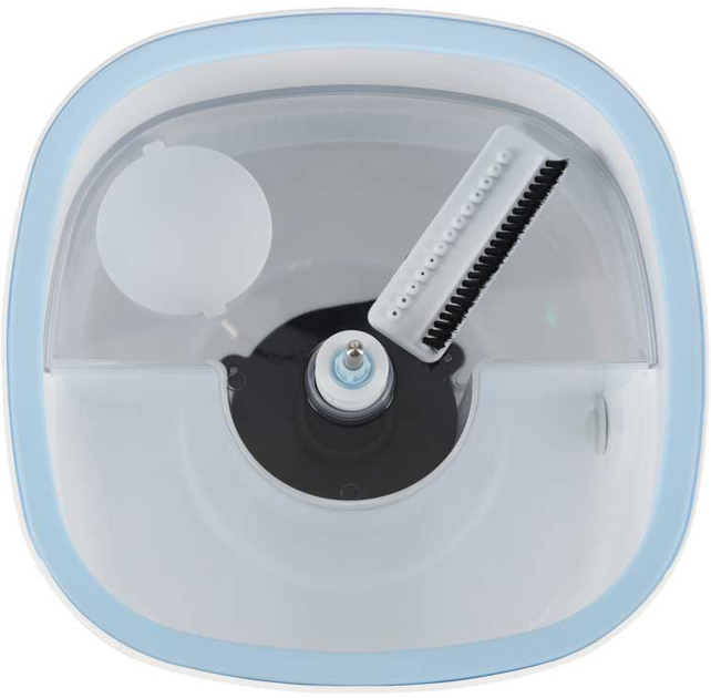 Набір для прибирання KIK Відро з віджимом, швабра та 2 змінні мікрофібри (5903039763166) - зображення 9